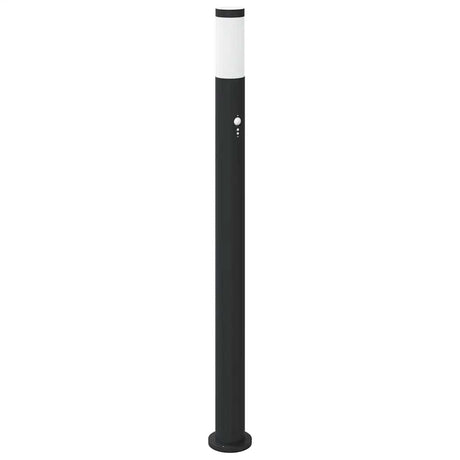 Vidaxx Pollerbeleuchtung mit Sensor 110 cm Edelstahl IP44