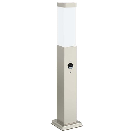 Vidaxx Pollerbeleuchtung mit Sensor 50 cm Edelstahl IP44