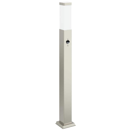 Vidaxx Pollerbeleuchtung mit Sensor 80 cm Edelstahl IP44
