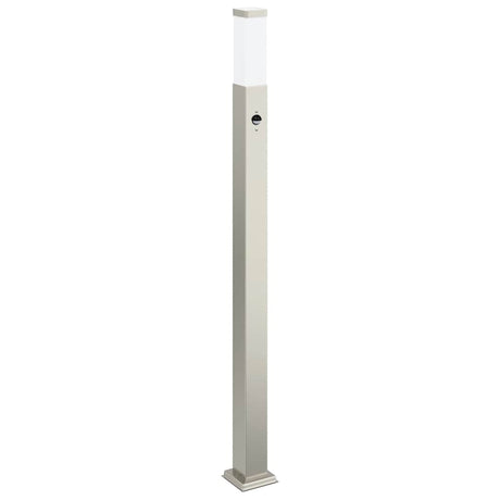 Vidaxx Pollerbeleuchtung mit Sensor 110 cm Edelstahl IP44