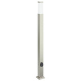Vidaxl Pollerleuchte mit Fassung 110 cm Edelstahl IP44