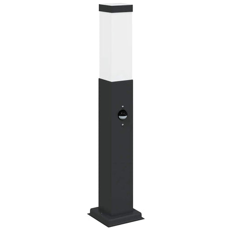 VidaXL Pollerbeleuchtung mit Sensor 50 cm schwarz IP44