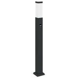 Vidaxx Pollerbeleuchtung mit Sensor 80 cm schwarz IP44