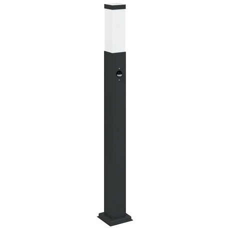 Vidaxx Pollerbeleuchtung mit Sensor 80 cm schwarz IP44