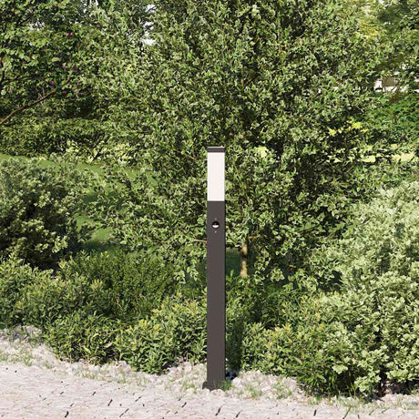 Vidaxx Pollerbeleuchtung mit Sensor 80 cm schwarz IP44