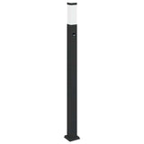 Vidaxx Pollerbeleuchtung mit Sensor 110 cm schwarz IP44