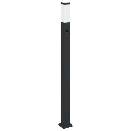 Vidaxx Pollerbeleuchtung mit Sensor 110 cm schwarz IP44