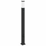Vidaxx Pollerleuchte mit Sensor und Fassung 110 cm schwarz IP44