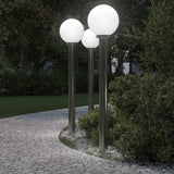 Vidaxx Pollerbeleuchtung 3 Stück 120 cm Edelstahl IP44