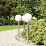 VidaXL Pollerbeleuchtung mit Sensor 3 Stück 80 cm Edelstahl IP44