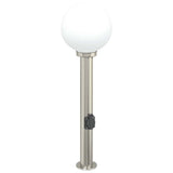 Vidaxl Pollerleuchte mit Fassung 80 cm Edelstahl IP44