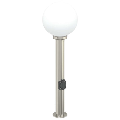 Vidaxl Pollerleuchte mit Fassung 80 cm Edelstahl IP44