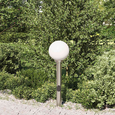 Vidaxl Pollerleuchte mit Fassung 80 cm Edelstahl IP44