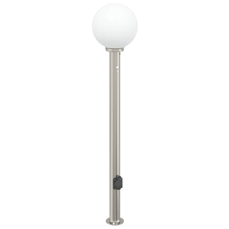 Vidaxx Pollerleuchte mit Sensor und Steckdose 120 cm Edelstahl IP44