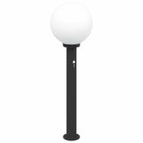 Vidaxx Pollerbeleuchtung mit Sensor 80 cm schwarz IP44