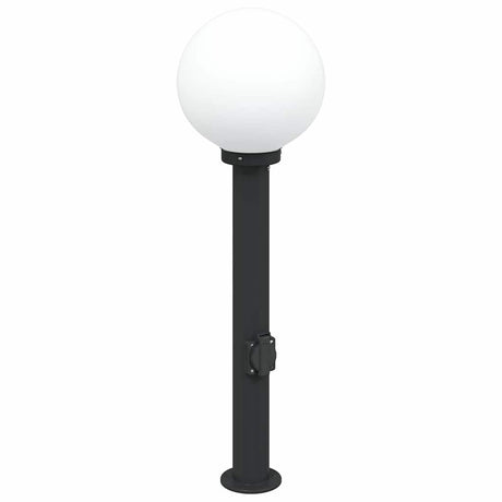 Vidaxx Pollerleuchte mit Fassung 80 cm schwarz IP44