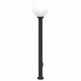 Vidaxx Pollerleuchte mit Fassung 120 cm schwarz IP44