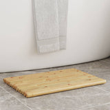 VidaXL Badematten 2 Stück 50x35 cm Bambus