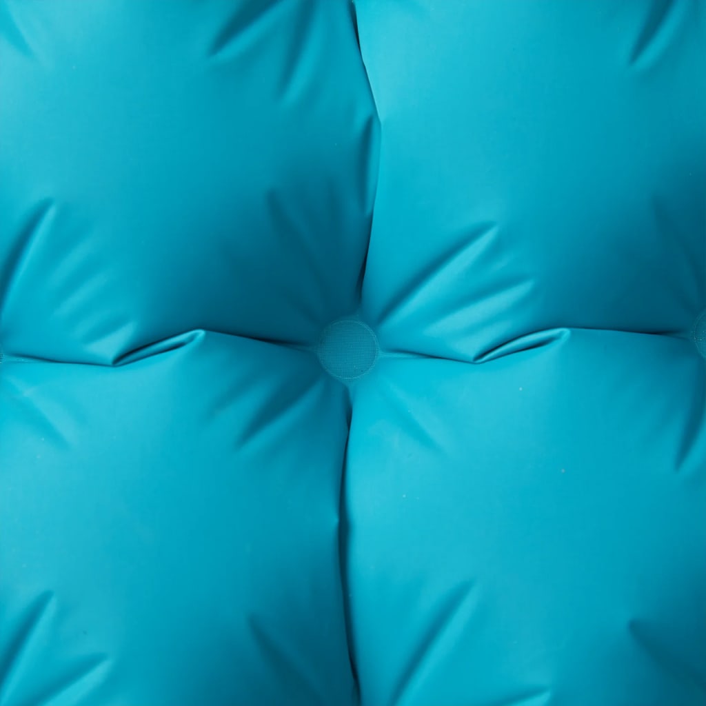 Vidaxl Campingmatratze mit Kissen selbstaufblasend 1-Personen blau