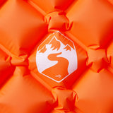 Vidaxx aufblasbare Campingmatratze 190x58x6 cm 1-Personen orange