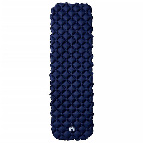 Vidaxx aufblasbare Campingmatratze 190x58x6 cm 1-Personen Marineblau