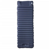 Vidaxl Campingmatratze mit Kissen selbstaufblasend 1-Personen grau