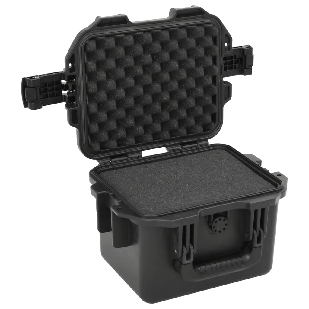 Vidaxl Flightcase prenosni 30x24.5x20 cm pp črna