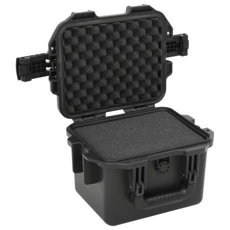 VidaXL Flightcase tragbar 30x24,5x20 cm PP schwarz