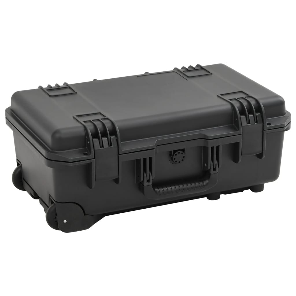 Vidaxx Flightcase tragbar 55x35x22,5 cm PP schwarz