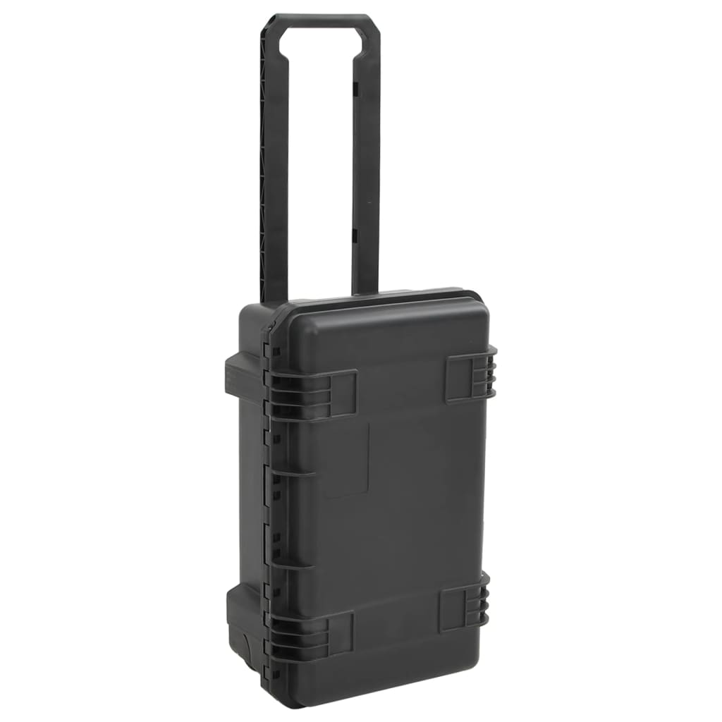 Vidaxx Flightcase tragbar 55x35x22,5 cm PP schwarz