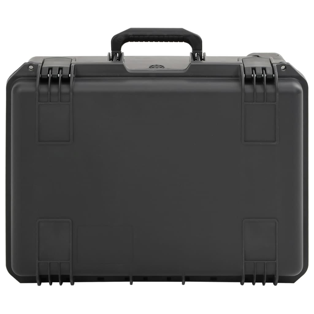 Vidaxl flightcase draagbaar 54x41,5x29 cm pp zwart