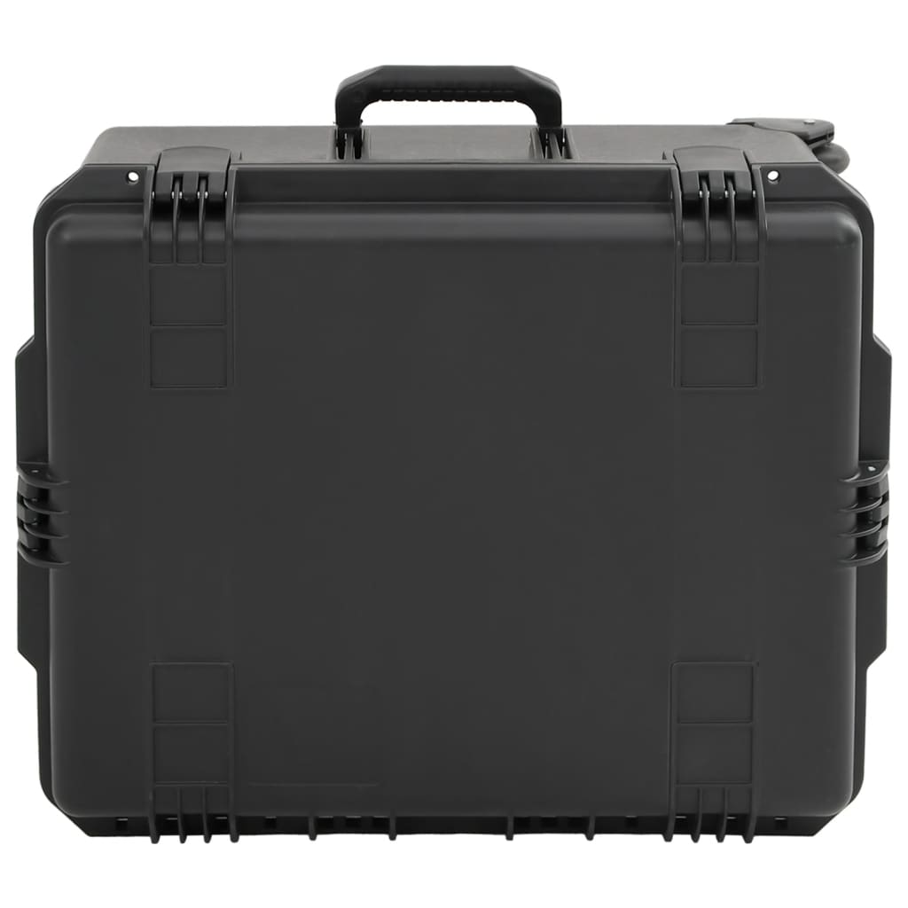 Vidaxl flightcase draagbaar 62,5x49,5x37 cm pp zwart