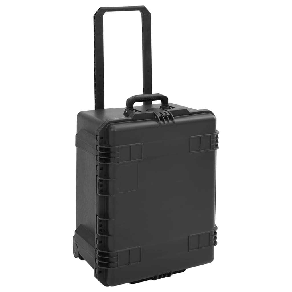 Vidaxl flightcase draagbaar 62,5x49,5x37 cm pp zwart