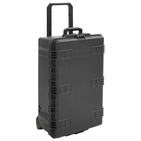 Vidaxx Flightcase tragbar 79,5x51,5x30,5 cm PP schwarz