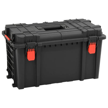 Vidaxx Flightcase tragbar 57x35x32,5 cm PP schwarz