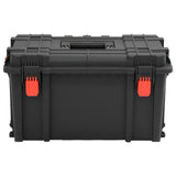 Vidaxx Flightcase tragbar 57x35x32,5 cm PP schwarz