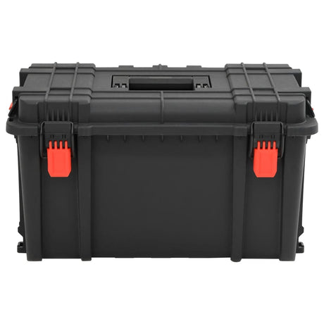 Vidaxx Flightcase tragbar 57x35x32,5 cm PP schwarz