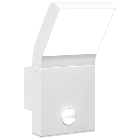 Vidaxx Außenwandleuchte LED mit Sensoren Aluminiumguss weiß