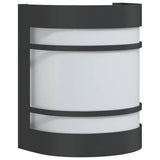 Vidaxx Außenwandleuchte Edelstahl schwarz