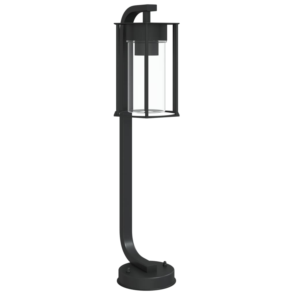 Vidaxx Außenstehleuchte 60 cm Edelstahl schwarz