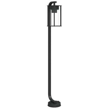 Vidaxx Außenstehleuchte 100 cm Edelstahl schwarz
