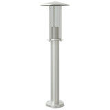 Vidaxx Außenstehleuchte 60 cm Edelstahl silberfarben
