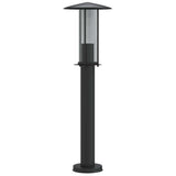 Vidaxx Außenstehleuchte 60 cm Edelstahl schwarz