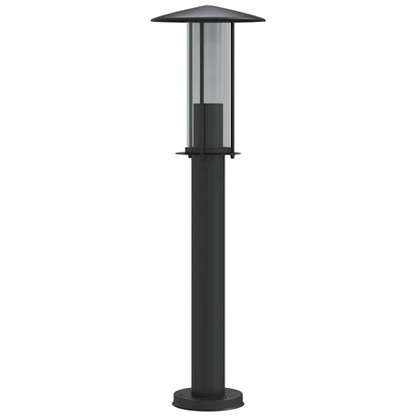 Vidaxx Außenstehleuchte 60 cm Edelstahl schwarz