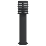 Vidaxx Außenstehleuchte 60 cm Edelstahl schwarz