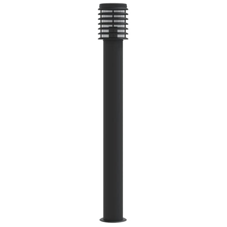 Vidaxx Außenstehleuchte 110 cm Edelstahl schwarz
