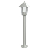 Vidaxx Außenstehleuchte 80 cm Edelstahl silberfarben