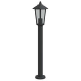 Vidaxx Außenstehleuchte 80 cm Edelstahl schwarz