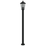 Vidaxx Außenstehleuchte 120 cm Edelstahl schwarz