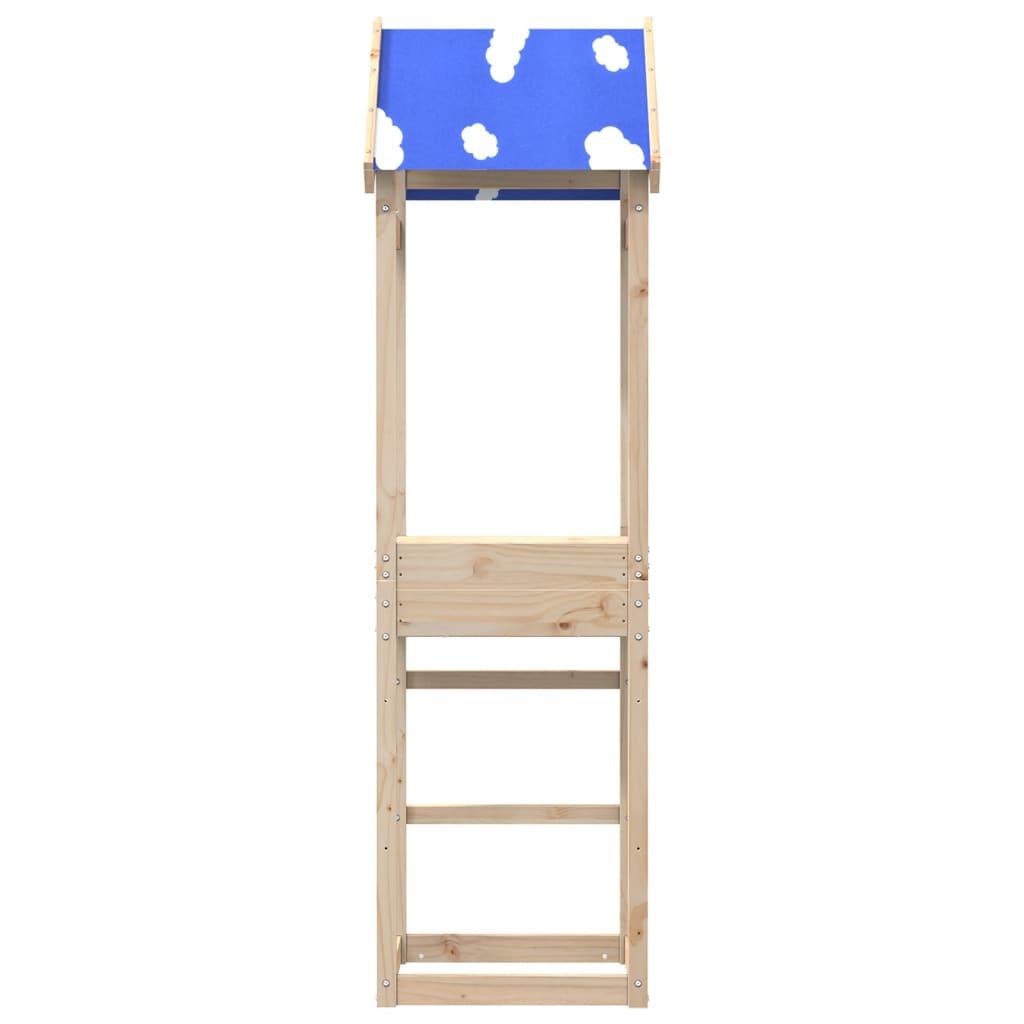 Vidaxl Play Tower 52.5x46.5x195 cm pino solido